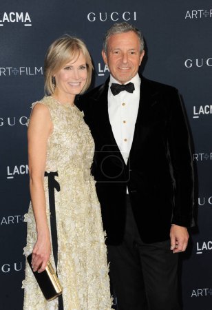 Photo for Willow Bay and Bob Iger at the LACMA Art+Film Gala Presented By Gucci held at the Los Angeles County Museum of Art in Los Angeles, USA on November 5, 2022. - Royalty Free Image