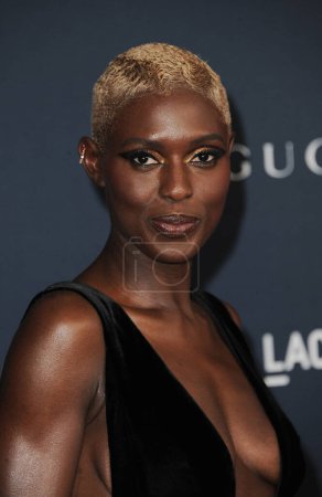 Photo for Jodie Turner-Smith at the LACMA Art+Film Gala Presented By Gucci held at the Los Angeles County Museum of Art in Los Angeles, USA on November 5, 2022. - Royalty Free Image