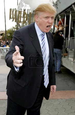 Photo for Donald Trump at the sixth season casting call search for The Apprentice held in the Universal Studios Hollywood, California on March 10, 2006. - Royalty Free Image
