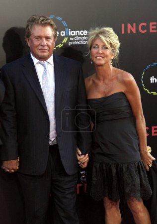 Photo for Tom Berenger and Laura Moretti  at the Los Angeles premiere of 'Inception' held at the Grauman's Chinese Theatre in Hollywood, USA on July 13, 2010. - Royalty Free Image