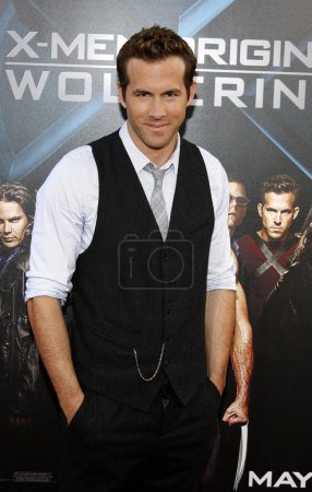 Photo for Ryan Reynolds at the Los Angeles premiere of 'X-Men Origins: Wolverine' held at the Grauman's Chinese Theatre in Hollywood, USA on April 28, 2009. - Royalty Free Image