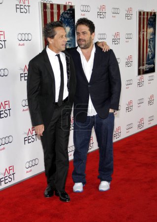 Photo for Brian Grazer and Brett Ratner at the AFI Fest 2011 Opening Night Gala World Premiere Of "J. Edgar" held at Grauman's Chinese Theater in Hollywood, California, United States on November 3, 2011. - Royalty Free Image