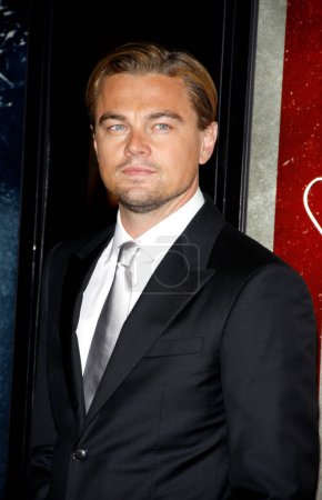 Téléchargez les photos : Leonardo DiCaprio à l'AFI Fest 2011 Soirée d'ouverture Gala Première mondiale de "J. Edgar" au Grauman's Chinese Theater à Hollywood, USA le 3 novembre 2011. - en image libre de droit