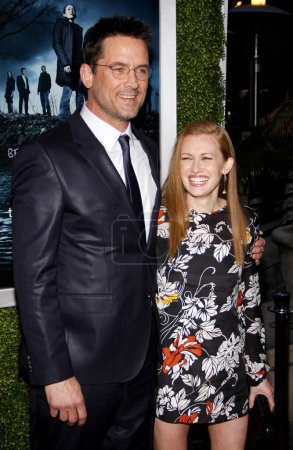 Photo for Billy Campbell and Mireille Enos at the AMC's 'The Killing' Season 2 Los Angeles premiere held at the ArcLight Cinemas in Hollywood, USA on March 26, 2012 - Royalty Free Image