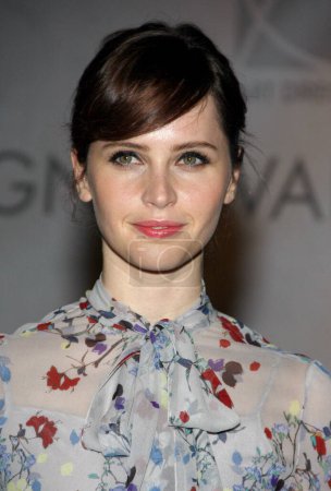 Photo for Felicity Jones at the 2015 Art Directors Guild Excellence In Production Design Awards held at the Beverly Hilton Hotel in Beverly Hills, USA on January 31, 2015. - Royalty Free Image