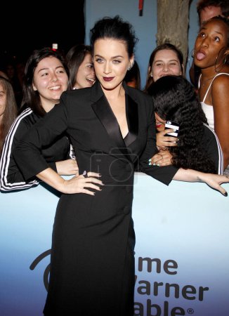 Photo for Katy Perry at the Los Angeles premiere of 'Katy Perry: The Prismatic World Tour' held at the Ace Hotel Theater in Los Angeles, USA on March 26, 2015. - Royalty Free Image