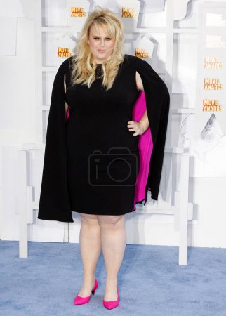 Photo for Rebel Wilson at the 2015 MTV Movie Awards held at the Nokia Theatre L.A. Live in Los Angeles, USA on April 12, 2015. - Royalty Free Image