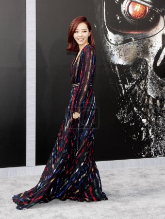 Photo for Jane Zhang at the Los Angeles premiere of 'Terminator Genisys' held at the Dolby Theatre in Hollywood, USA on June 28, 2015. - Royalty Free Image
