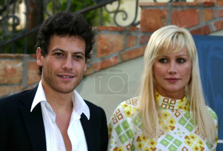 Photo for Ioan Gruffudd and Alice Evans at the 2004 Wine Tasting Event: Vintage Hollywood held at the Private residence in Brentwood, USA on June 5, 2004. - Royalty Free Image