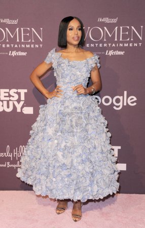 Photo for Kerry Washington ar rhe Hollywood Reporter's Women In Entertainment Gala held at the Beverly Hills Hotel in Beverly Hills, USA on December 7, 2023. - Royalty Free Image