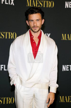 Photo for Jonathan Bailey at the Special screening of Netflix's 'Maestro' held at the Academy Museum of Motion Pictures in Los Angeles, USA on December 12, 2023. - Royalty Free Image