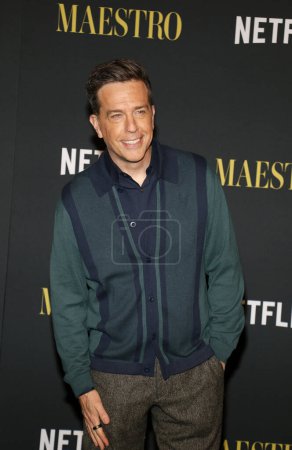 Photo for Ed Helms at the Special screening of Netflix's 'Maestro' held at the Academy Museum of Motion Pictures in Los Angeles, USA on December 12, 2023. - Royalty Free Image