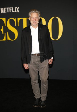 Foto de Bill Pullman en la Foto Llamada del 'Maestro' de Netflix celebrada en el Museo de la Academia en Los Ángeles, EE.UU. el 12 de diciembre de 2023. - Imagen libre de derechos