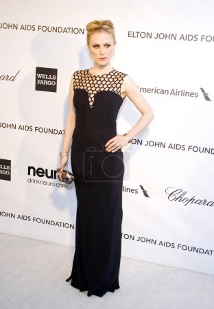 Photo for Anna Paquin at the 21st Annual Elton John AIDS Foundation Academy Awards Viewing Party held at the Pacific Design Center in West Hollywood, California, United States on February 24, 2013. - Royalty Free Image