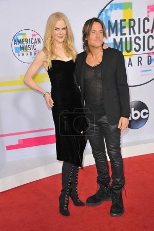 Photo for Nicole Kidman and Keith Urban at the 2017 American Music Awards held at the Microsoft Theater in Los Angeles, USA on November 19, 2017. - Royalty Free Image