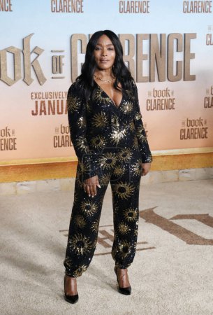 Photo for Angela Bassett at the Los Angeles premiere of 'Book of Clarence' held at the Academy Museum of Motion Pictures in Los Angeles, USA on January 5, 2024. - Royalty Free Image