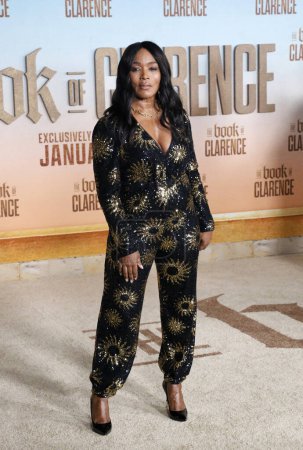 Photo for Angela Bassett at the Los Angeles premiere of 'Book of Clarence' held at the Academy Museum of Motion Pictures in Los Angeles, USA on January 5, 2024. - Royalty Free Image