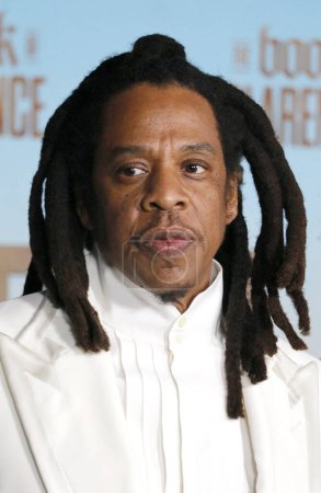 Téléchargez les photos : Jay-Z à la première de Los Angeles du "Livre de Clarence" qui s'est tenue à l'Academy Museum of Motion Pictures à Los Angeles, États-Unis le 5 janvier 2024. - en image libre de droit