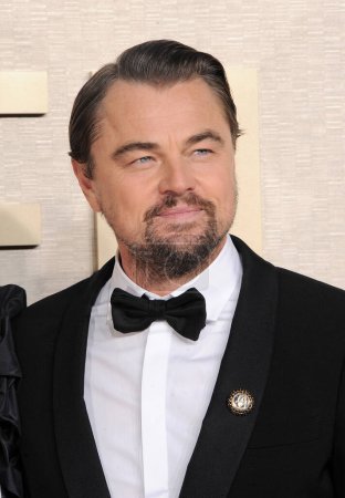 Téléchargez les photos : Leonardo DiCaprio lors de la 81e cérémonie annuelle des Golden Globe Awards qui s'est tenue à l'hôtel Beverly Hilton à Beverly Hills, États-Unis le 7 janvier 2024. - en image libre de droit
