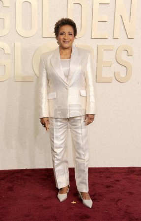 Foto de Wanda Sykes en los 81º Premios Globo de Oro anuales celebrados en el Beverly Hilton Hotel en Beverly Hills, EE.UU. el 7 de enero de 2024. - Imagen libre de derechos