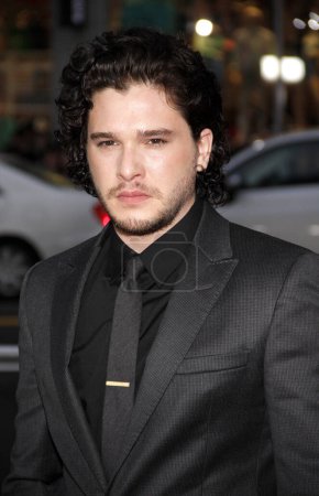 Photo for Kit Harington at the HBO's third season premiere of "Game of Thrones" held at the TCL Chinese Theater in in Los Angeles, USA on March 18, 2013. - Royalty Free Image