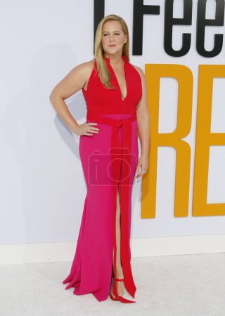 Photo for Amy Schumer at the Los Angeles premiere of 'I Feel Pretty' held at the Regency Village Theatre in Westwood, USA on April 17, 2018. - Royalty Free Image