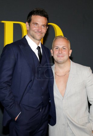 Photo for Bradley Cooper and Yannick Nzet Sguin at the Special screening of Netflix's 'Maestro' held at the Academy Museum of Motion Pictures in Los Angeles, USA on December 12, 2023. - Royalty Free Image