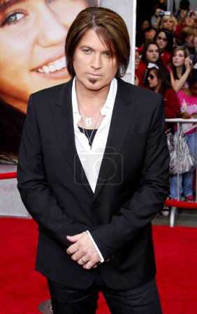 Photo for Billy Ray Cyrus at the Los Angeles premiere of 'Hannah Montana The Movie' held at the El Capitan Theater in Hollywood, USA on April 4, 2009. - Royalty Free Image