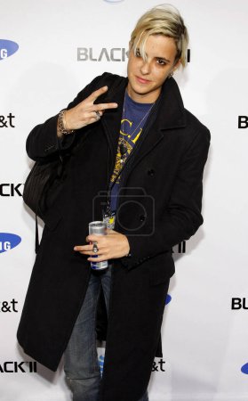 Photo for DJ Samantha Ronson at the Samsung BlackJack II Launch Party held at the Beso in Hollywood, California, USA on November 14, 2007. - Royalty Free Image