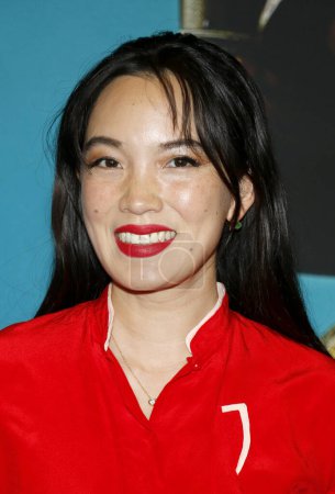 Téléchargez les photos : Jessika Van à la première de Shogun de FX au Academy Museum of Motion Pictures à Los Angeles, États-Unis, le 13 février 2024. - en image libre de droit