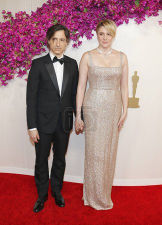 Photo for Noah Baumbach and Greta Gerwig at the 6th Annual Academy Awards held at the Dolby Theater in Hollywood, USA on March 10, 2024. - Royalty Free Image