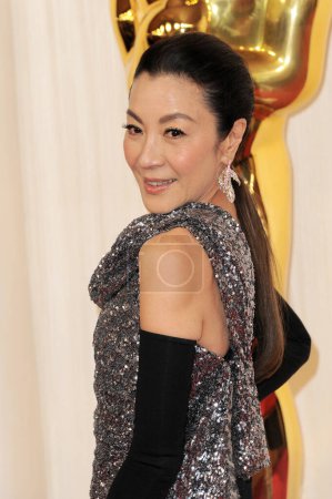 Foto de Michelle Yeoh en los VI Premios Anuales de la Academia celebrados en el Dolby Theater en Hollywood, EE.UU. el 10 de marzo de 2024. - Imagen libre de derechos