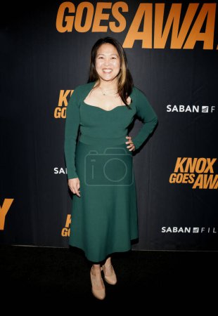 Foto de Suzy Nakamura en el estreno en Los Ángeles de 'Knox Goes Away' celebrado en el Academy Museum of Motion Pictures en Los Ángeles, EE.UU. el 14 de marzo de 2024. - Imagen libre de derechos