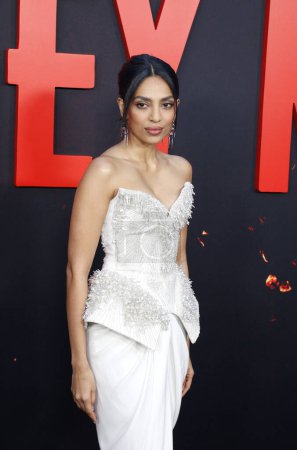 Photo for Sobhita Dhulipala at the Los Angeles premiere of 'Monkey Man' held at the TCL Chinese Theater in Hollywood, USA on April 3, 2024. - Royalty Free Image