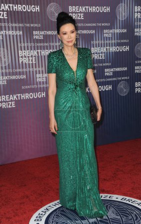 Photo for Wendi Murdoch at the 10th Annual Breakthrough Prize Ceremony held at the Academy Museum of Motion Pictures in Los Angeles, USA on April 13, 2024. - Royalty Free Image