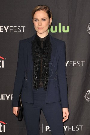 Photo for Evan Rachel Wood at the 34th Annual PaleyFest Los Angeles presentation of 'Westworld' held at the Dolby Theatre in Hollywood, USA on March 25, 2017. - Royalty Free Image