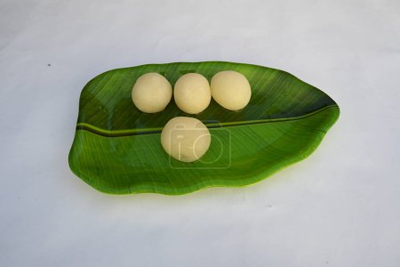 Photo for Indian Sweets Rasgulla.This sweet originated in West Bengal, India. Other names for the dish include, Rasagulla,Rossogolla, Roshogolla,Rasagola, Rasagolla. Most popular sweet of all over India. - Royalty Free Image