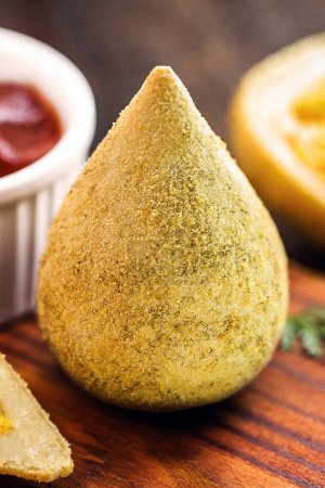 National Day of Coxinha, snacks of traditional Brazilian cuisine stuffed with shredded chicken.