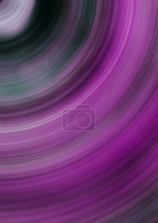 Téléchargez les photos : Spirale futuriste violette. La technique de tamponnage près des bords donne un effet de mise au point doux en raison de la rugosité de surface modifiée du papier. - en image libre de droit