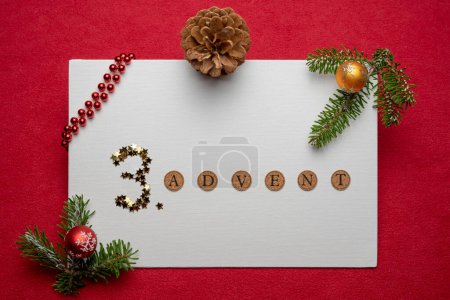 Photo for Collage fuer den 3. Advent - Royalty Free Image