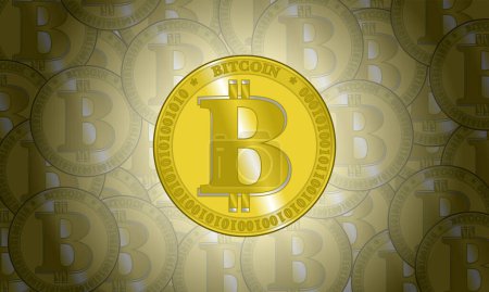 Photo for The image of bitcoin. - Royalty Free Image