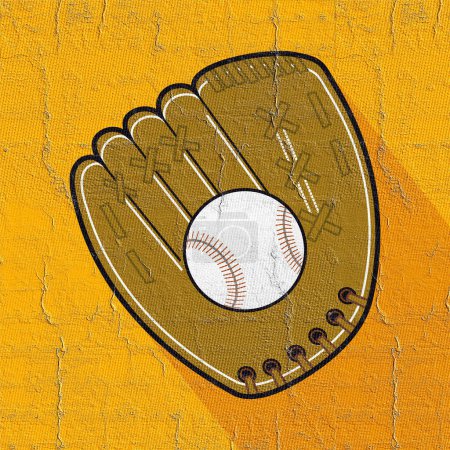 Téléchargez les photos : NIce image du symbole de baseball - en image libre de droit