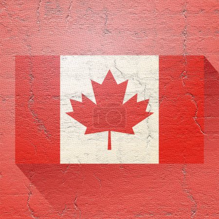 Téléchargez les photos : NIce image de belle icône du drapeau du Canada - en image libre de droit