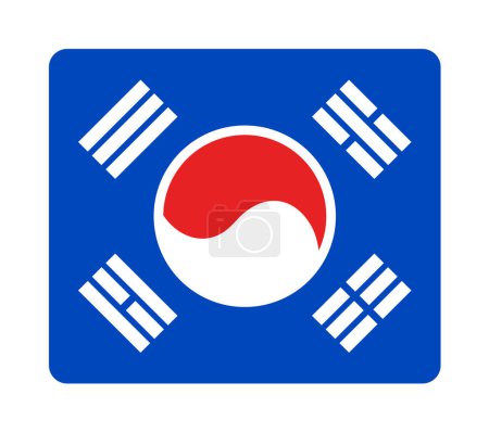 Ilustración de Diseño del símbolo de Corea - Imagen libre de derechos