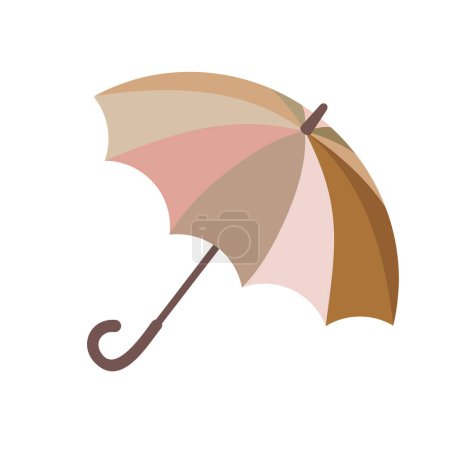 Illustration for Creative design of umbrella illustration - Royalty Free Image