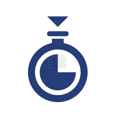 Creative design of chrono symbol icon