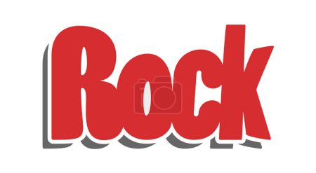 Illustration for Creative design of Rock symbol - Royalty Free Image