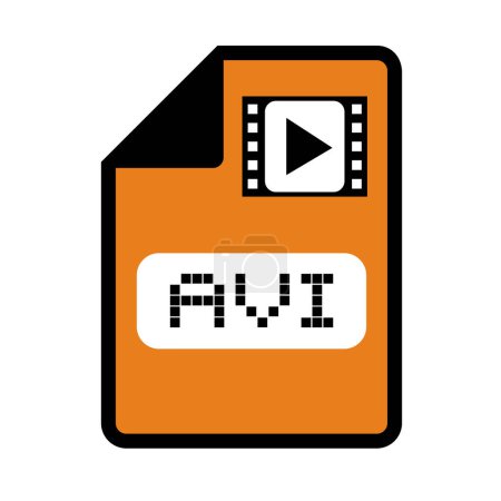 Creative design of computer video file icon