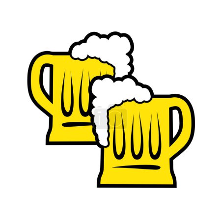Illustration for Creative design of nice beer symbol - Royalty Free Image