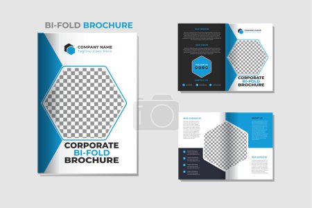 Bifold Broschüre Design Template